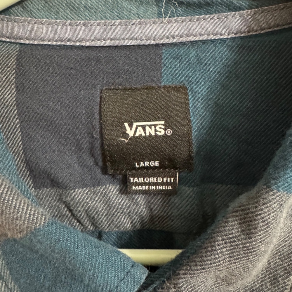 Vans Plaid Button Up - image 2